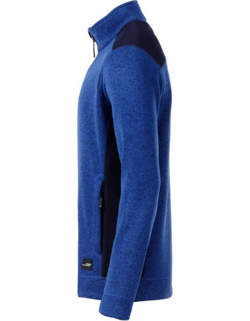 Jachetă de lucru tricotată din fleece pentru bărbați-groasa